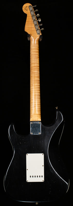 Fender Custom Shop Masterbuilt Dennis Galuzska True '62 Strat Journeyman Relic Black Brazilian '59 C (316)
