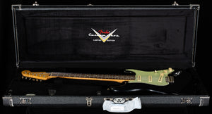 Fender Custom Shop Masterbuilt Dennis Galuzska True '62 Strat Journeyman Relic Black Brazilian '59 C (316)