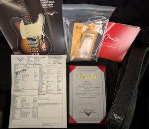 Fender Custom Shop Masterbuilt Dennis Galuzska True '62 Strat Journeyman Relic Black Brazilian '59 C (316)