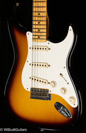 Fender Custom Shop Willcutt True '57 Stratocaster Journeyman Relic 2-Tone Sunburst 65 C (505)
