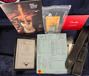 Fender Custom Shop Willcutt True '62 Stratocaster Journeyman Relic Fiesta Red Large C (541)