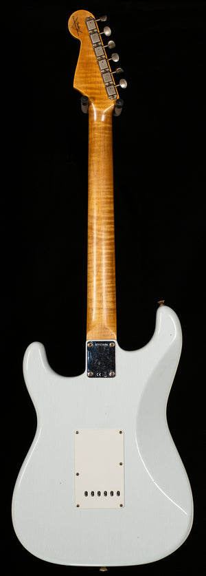 Fender Custom Shop Willcutt True '62 Stratocaster Journeyman Relic Olympic White Large C (606)