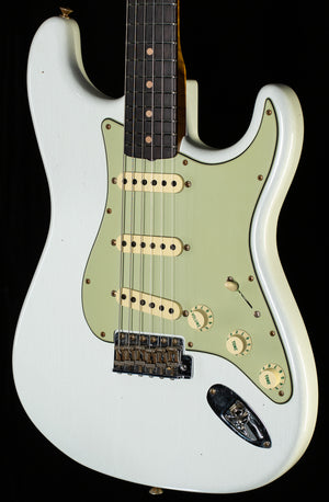 Fender Custom Shop Willcutt True '62 Stratocaster Journeyman Relic Olympic White Large C (606)
