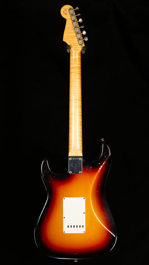 Fender Custom Shop Masterbuilt Dennis Galuzska True '62 Strat Journeyman 3-Tone Sunburst Brazilian 59 C (792)