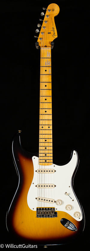 Fender Custom Shop Willcutt True '57 Stratocaster Journeyman Relic 2-Tone Sunburst 65 C (100)