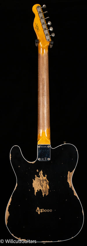 Fender Custom Shop 1960 Telecaster Custom Heavy Relic Black (106)