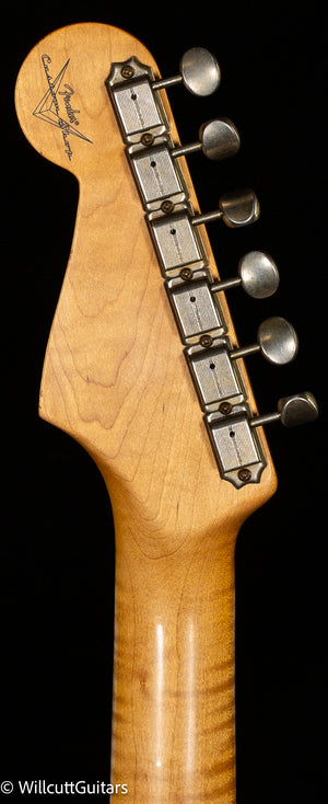 Fender Custom Shop Willcutt True '62 Stratocaster Journeyman Relic Olympic White 59 C (144)