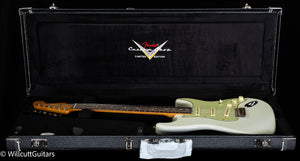Fender Custom Shop Willcutt True '62 Stratocaster Journeyman Relic Olympic White 59 C (144)
