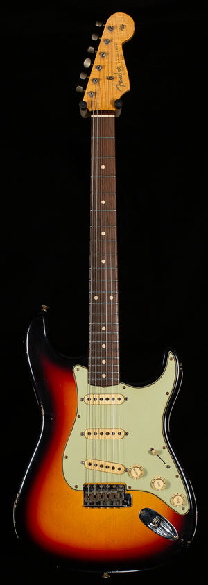 Fender Custom Shop Masterbuilt Jason Smith True '62 Strat Journeyman 3-Tone Sunburst Brazilian 59 C (299)