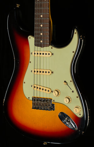 Fender Custom Shop Masterbuilt Jason Smith True '62 Strat Journeyman 3-Tone Sunburst Brazilian 59 C (299)