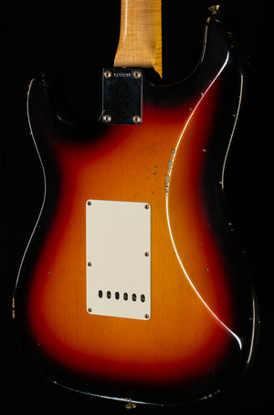 Fender Custom Shop Masterbuilt Jason Smith True '62 Strat Journeyman 3-Tone Sunburst Brazilian 59 C (299)