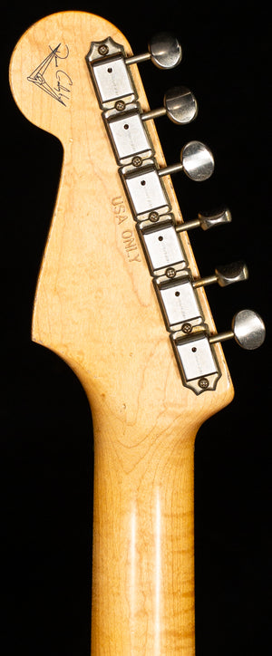 Fender Custom Shop Masterbuilt Dennis Galuzska True '62 Strat Journeyman Relic Black Brazilian 59 C (508)