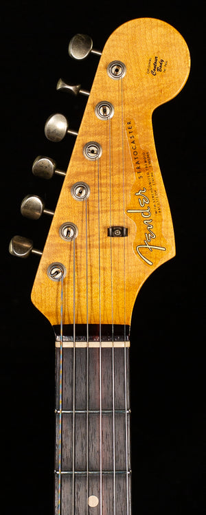 Fender Custom Shop Willcutt True '62 Stratocaster Journeyman Relic Olympic White 59 C (741)