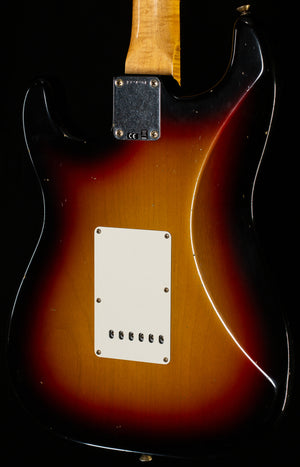 Fender Custom Shop Willcutt True '62 Stratocaster Journeyman Relic 3-Tone Sunburst Large C (204)