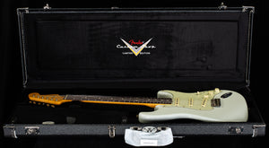 Fender Custom Shop Willcutt True '62 Stratocaster Journeyman Relic Olympic White 60s Oval C (301)