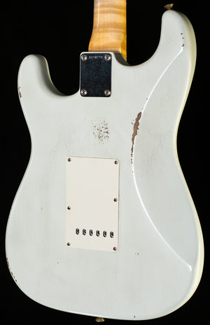 Fender Custom Shop Masterbuilt Andy Hicks True '62 Strat Journeyman Relic Olympic White Brazilian (533)