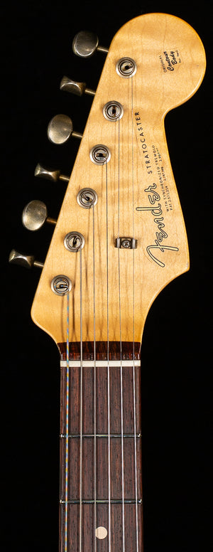 Fender Custom Shop Masterbuilt Andy Hicks True '62 Strat Journeyman Relic Olympic White Brazilian (533)