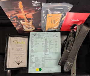 Fender Custom Shop Willcutt True '62 Stratocaster Journeyman Relic Black 60s C (597)