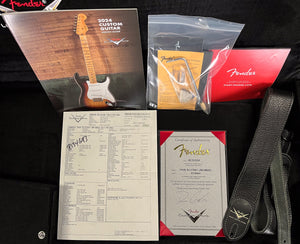 Fender Custom Shop True '62 Strat Journeyman Relic Masterbuilt Dennis Galuszka Fiesta Red Brazilian '59 C (643)