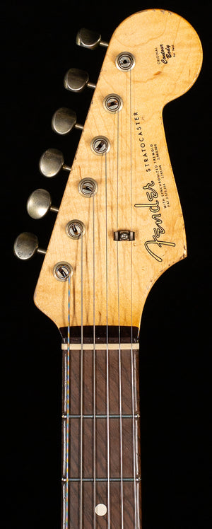 Fender Custom Shop Masterbuilt Dennis Galuzska True '62 Strat Journeyman Relic Black Brazilian 59 C (455)