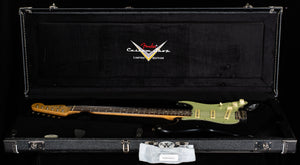 Fender Custom Shop Masterbuilt Dennis Galuzska True '62 Strat Journeyman Relic Black Brazilian 59 C (455)