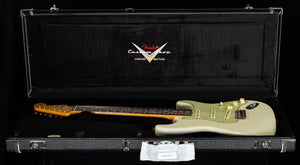 Fender Custom Shop True '62 Strat Journeyman Relic Masterbuilt Dennis Galuszka Olympic White Brazilian (536)