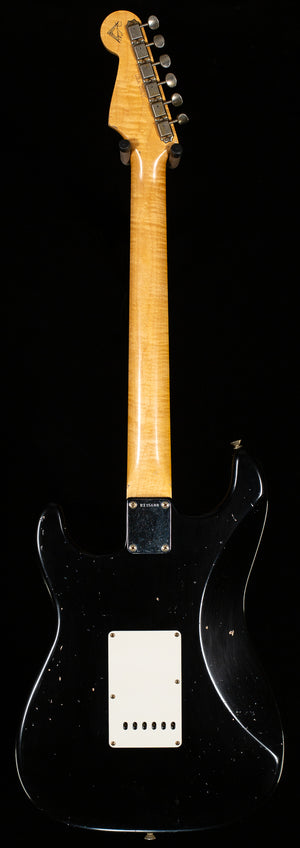 Fender Custom Shop Masterbuilt Dennis Galuzska True '62 Strat Journeyman Relic Black Brazilian 59 C (608)