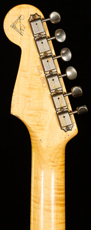 Fender Custom Shop Masterbuilt Dennis Galuzska True '62 Strat Journeyman Relic Black Brazilian 59 C (608)