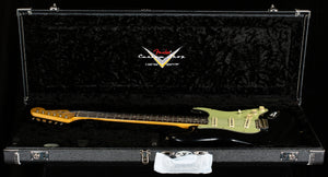 Fender Custom Shop Masterbuilt Dennis Galuzska True '62 Strat Journeyman Relic Black Brazilian 59 C (608)