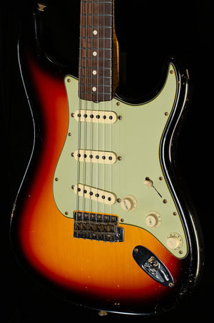 Fender Custom Shop Masterbuilt Dennis Galuzska True '62 Strat Journeyman 3-Tone Sunburst Brazilian 59 C (773)