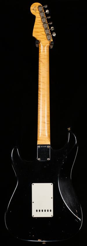 Fender Custom Shop Masterbuilt Dennis Galuzska True '62 Strat Journeyman Relic Black Brazilian 59 C (880)
