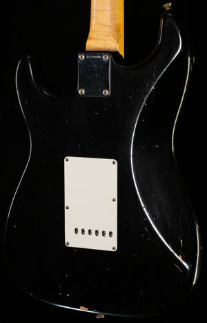 Fender Custom Shop Masterbuilt Dennis Galuzska True '62 Strat Journeyman Relic Black Brazilian 59 C (880)