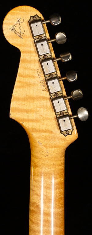 Fender Custom Shop Masterbuilt Dennis Galuzska True '62 Strat Journeyman Relic Black Brazilian 59 C (880)