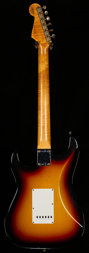 Fender Custom Shop Willcutt True '62 Stratocaster Journeyman Relic 3-Tone Sunburst Large C (047)