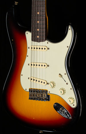 Fender Custom Shop Willcutt True '62 Stratocaster Journeyman Relic 3-Tone Sunburst Large C (047)