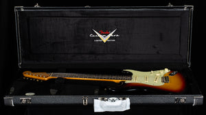 Fender Custom Shop Willcutt True '62 Stratocaster Journeyman Relic 3-Tone Sunburst Large C (047)
