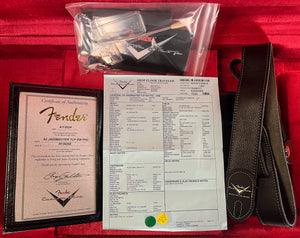 Fender Custom Shop 1962 Jazzmaster Time Capsule Finish Painted Matching Headstock Daphne Blue (268)