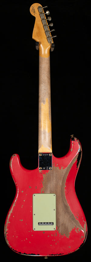 Fender Custom Shop Michael Landau Signature 1963 Stratocaster Round-Laminated Rosewood Fiesta Red over 3-Color Sunburst (272)
