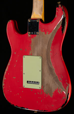 Fender Custom Shop Michael Landau Signature 1963 Stratocaster Round-Laminated Rosewood Fiesta Red over 3-Color Sunburst (272)