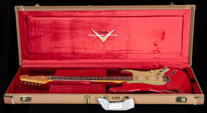 Fender Custom Shop Michael Landau Signature 1963 Stratocaster Round-Laminated Rosewood Fiesta Red over 3-Color Sunburst (272)