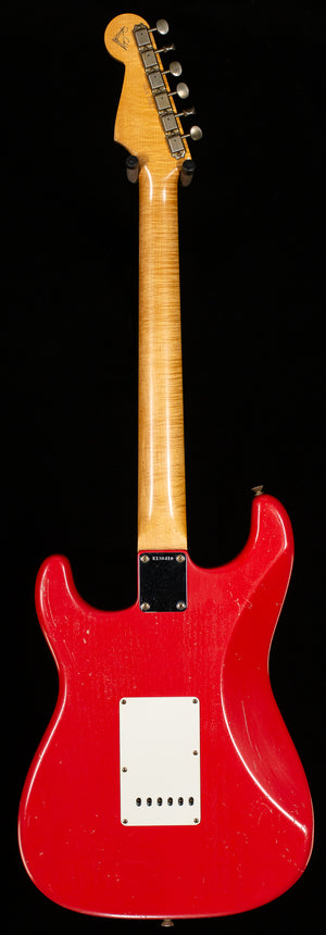 Fender Custom Shop True '62 Strat Journeyman Relic Masterbuilt Dennis Galuszka Fiesta Red Brazilian '59 C (410)