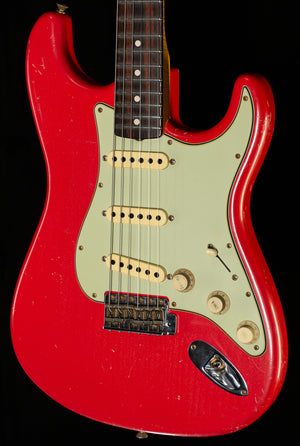 Fender Custom Shop True '62 Strat Journeyman Relic Masterbuilt Dennis Galuszka Fiesta Red Brazilian '59 C (410)