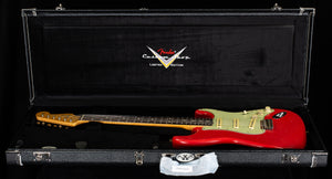 Fender Custom Shop True '62 Strat Journeyman Relic Masterbuilt Dennis Galuszka Fiesta Red Brazilian '59 C (410)