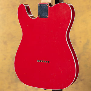 2024 Fender Custom Shop Masterbuilt Kyle McMillin Custom Thinline Telecaster Journeyman Relic Candy Apple Red