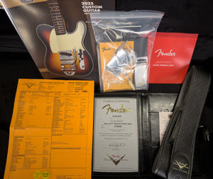 Fender Custom Shop Willcutt True '62 Stratocaster NOS 3-Tone Sunburst '60s C (096)