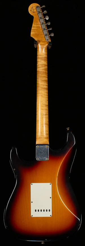 Fender Custom Shop Masterbuilt Yuriy Shishkov Willcutt True '62 Strat Journeyman Relic 3-Tone Sunburst (192)