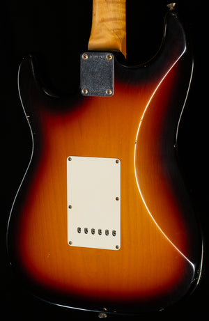 Fender Custom Shop Masterbuilt Yuriy Shishkov Willcutt True '62 Strat Journeyman Relic 3-Tone Sunburst (192)