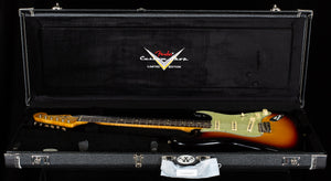 Fender Custom Shop Masterbuilt Yuriy Shishkov Willcutt True '62 Strat Journeyman Relic 3-Tone Sunburst (192)