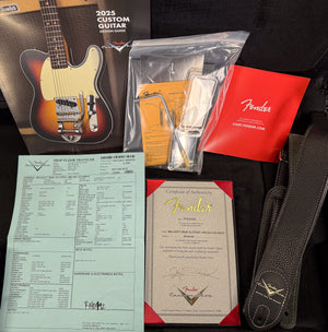 Fender Custom Shop Masterbuilt Yuriy Shishkov Willcutt True '62 Strat Journeyman Relic 3-Tone Sunburst (192)