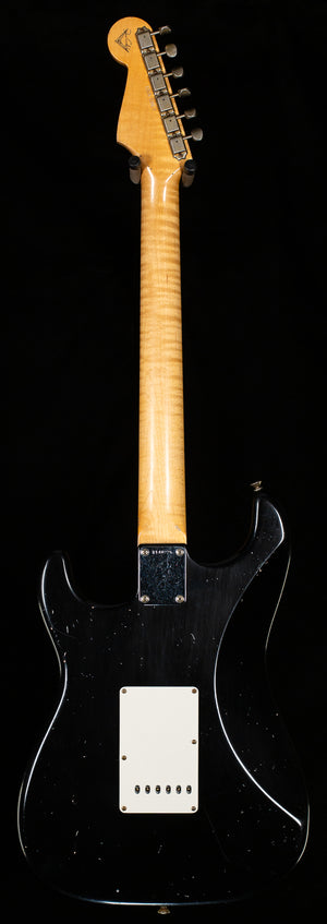 Fender Custom Shop Masterbuilt Dennis Galuzska True '62 Strat Journeyman Relic Black Brazilian 59 C  (226)